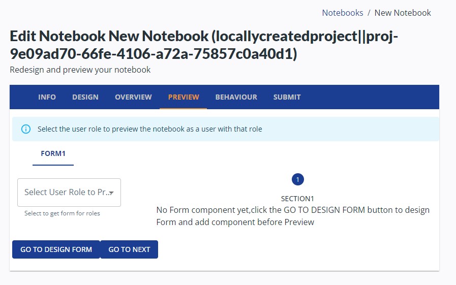 Preview your notebook